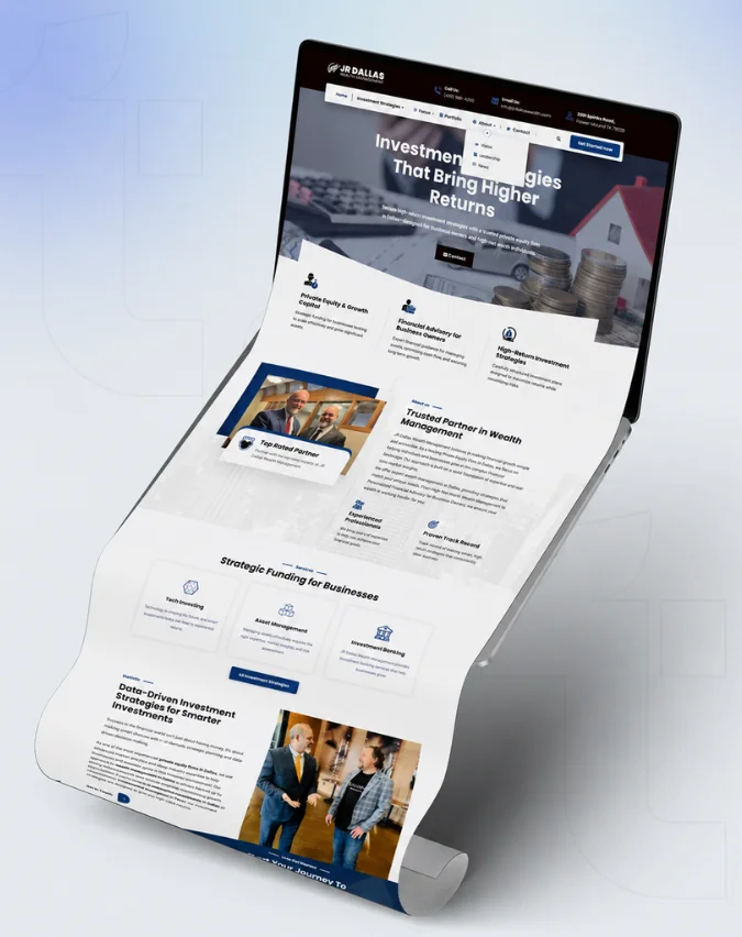 JR Dallas Wealth Management | WordPress Development | Case Studies