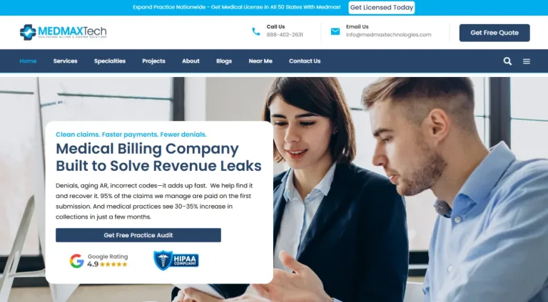 Medmax Technologies | WordPress Development