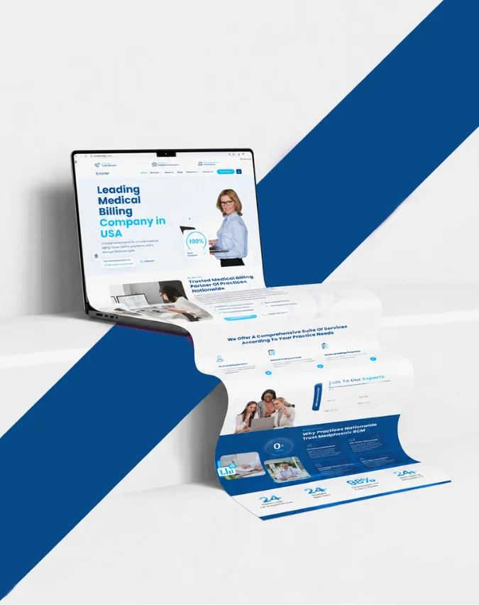 Medphoenix RCM | Website Layout