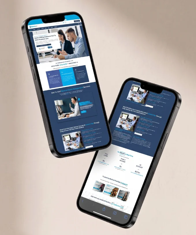 Medmax Technologies | web development | mobile view